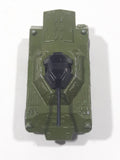 Vintage 1973 Lesney Matchbox Rolamatics No. 73 Weasel Tank Army Olive Green Die Cast Toy Car Vehicle
