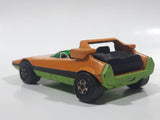 Vintage 1971 Lesney Matchbox Super Kings No. K-31 Bertone Runabout Orange and Green Die Cast Toy Car Vehicle