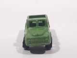 Vintage Miniature Green Truck Die Cast Toy Car Vehicle Made in Singapore