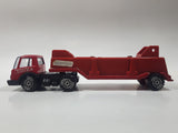 Vintage Tonka Semi Fire Ladder Truck Red Pressed Steel and Plastic Toy Car Vehicle 804037