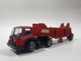 Vintage Tonka Semi Fire Ladder Truck Red Pressed Steel and Plastic Toy Car Vehicle 804037