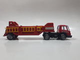 Vintage Tonka Semi Fire Ladder Truck Red Pressed Steel and Plastic Toy Car Vehicle 804037