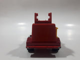 Vintage Tonka Semi Fire Ladder Truck Red Pressed Steel and Plastic Toy Car Vehicle 804037