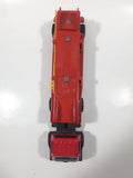 Vintage Tonka Semi Fire Ladder Truck Red Pressed Steel and Plastic Toy Car Vehicle 804037