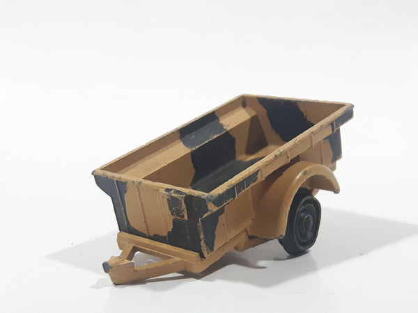 Solido Military Trailer Desert Camouflage Die Cast Toy Car Vehicle Broken Hitch