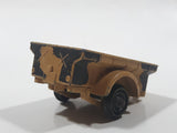 Solido Military Trailer Desert Camouflage Die Cast Toy Car Vehicle Broken Hitch