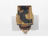 Solido Military Trailer Desert Camouflage Die Cast Toy Car Vehicle Broken Hitch