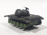 Vintage W.T. 311 T-55 Tank 532 Dark Olive Green Die Cast Toy Car Vehicle