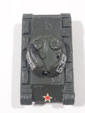 Vintage W.T. 311 T-55 Tank 532 Dark Olive Green Die Cast Toy Car Vehicle