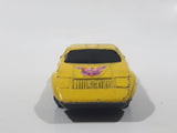 Vintage Lintoy Mercedes Benz C111 Yellow Die Cast Toy Car Vehicle - Made in Hong Kong