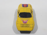 Vintage Lintoy Mercedes Benz C111 Yellow Die Cast Toy Car Vehicle - Made in Hong Kong