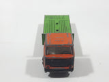 Vintage Playart Flatbed Girder Truck Orange and Green Toy Car Vehicle