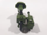 Vintage 1983 Hasbro GI Joe MC1027 RAM Rapid Fire Motor Cycle Dark Army Green Die Cast Toy Car Vehicle