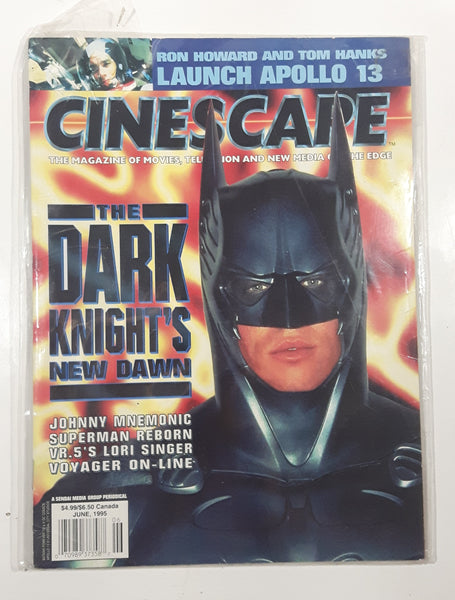 1995 (June) Cinescape DC Comics Batman Forever The Dark Knight's New Dawn Val Kilmer Movie Magazine