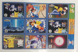 1999 Burger King Nintendo Pokemon Movie 9 Card Uncut Sheet #16