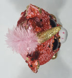 2016 Ty Beanie Boo Sunset The Unicorn Pink Sequin Covered 8" Tall Toy Stuffed Plush