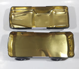 The Silver Crane Company Police Department PD 1290 Black and White Tin Metal Car Shaped Container