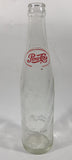 Vintage Pepsi Cola 10 FL OZ Money Back Bottle 10" Tall Glass Soda Pop Bottle