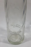 Vintage Pepsi Cola 10 FL OZ Money Back Bottle 10" Tall Glass Soda Pop Bottle