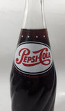 Vintage Pepsi Cola 26 FL OZ Money Back Bottle 12" Tall Glass Soda Pop Bottle with Lid FULL