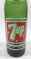 Vintage 7up "Fresh Up" with 7up "You Like It" "It Likes You" 12 Fl Oz Green Glass Soda Pop Bottle 8532A
