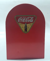 Drink Coca Cola Delicious Refreshing Galvanized Metal Drink Carrying Case with Wood Handle