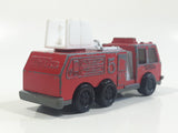 1992 Tonka Fire Ladder Truck Red Die Cast Toy Car Construction Equipment Vehicle - McDonald's Happy Meal
