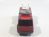 1992 Tonka Fire Ladder Truck Red Die Cast Toy Car Construction Equipment Vehicle - McDonald's Happy Meal