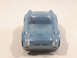 2011 Fisher Price Disney Pixar Cars 2 Finn McMissile Metallic Silver Blue Plastic Die Cast Toy Car Vehicle W6163/W9247
