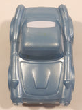 2011 Fisher Price Disney Pixar Cars 2 Finn McMissile Metallic Silver Blue Plastic Die Cast Toy Car Vehicle W6163/W9247