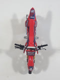 Adventure Force Nitro Circus Hyper 86 Travis Pastrana 1999 Red Motocross Dirt Bike Red Die Cast Toy Vehicle