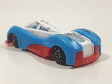 Greenbrier 9893 Blue White Red Die Cast Toy Car Vehicle
