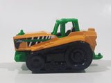 2014 Matchbox MBX Construction Seed Shaker Yellow and Green Die Cast Toy Car Vehicle