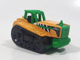 2014 Matchbox MBX Construction Seed Shaker Yellow and Green Die Cast Toy Car Vehicle