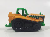 2014 Matchbox MBX Construction Seed Shaker Yellow and Green Die Cast Toy Car Vehicle