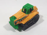 2014 Matchbox MBX Construction Seed Shaker Yellow and Green Die Cast Toy Car Vehicle