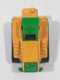 2014 Matchbox MBX Construction Seed Shaker Yellow and Green Die Cast Toy Car Vehicle