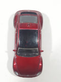 2012 Hot Wheels Volkswagen New Beetle Metalflake Dark Red Die Cast Toy Car Vehicle