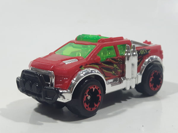 Zuru Metal Machines T-Rex Truck Red 1/64 Scale Die Cast Toy Car Vehicle