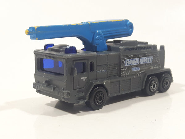 Maisto Tonka Crash Tender Ram Unit Fontana Swat Dept. Grey Die Cast Toy Car Vehicle