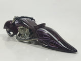 2006 Hot Wheels Classics (Series 2) W-Oozie Motorcycle Spectraflame Purple Die Cast Toy Car Vehicle