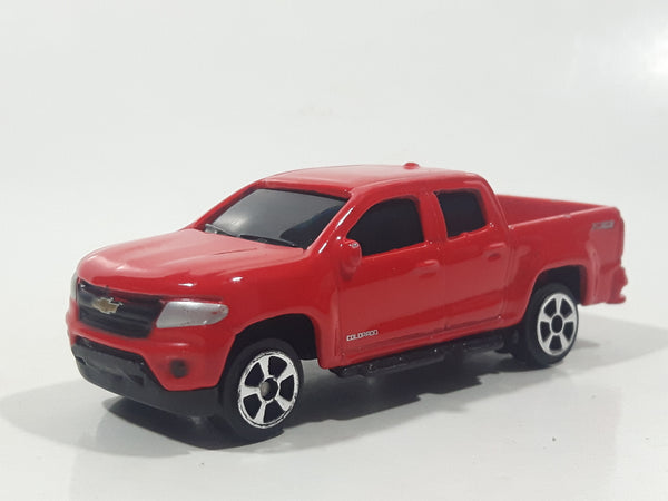 Maisto 2015 Chevrolet Colorado Truck Red 1:64 Scale Die Cast Toy Car Vehicle