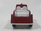 Vintage Tootsietoy Fire Truck Red Die Cast Toy Car Vehicle
