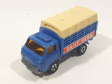 Vintage Tomica Nissan Caball Daily News Truck Blue 1/68 Scale Die Cast Toy Car Vehicle Made in Japan