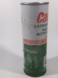 Vintage Castrol 2-Stroke Motor Oil SAE 30-40 20 Oz Fl 568 ml 7 1/4" Tall Metal Can