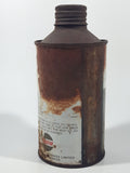 Vintage Hard To Find Castrol HD Brake Fluid 12 Oz 5 5/8" Tall Metal Can