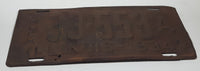Antique 1934 Illinois Truck Metal Vehicle License Plate Tag 33 553 A