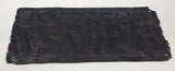 Antique 1940 Oklahoma Farm Truck Metal Vehicle License Plate Tag 76 727
