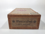 Antique House of Lords Petit Coronas Fifty Cigars Cardboard Box