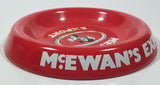 Vintage McEwan's Export Beer Red 5 7/8" Metal Ash Tray